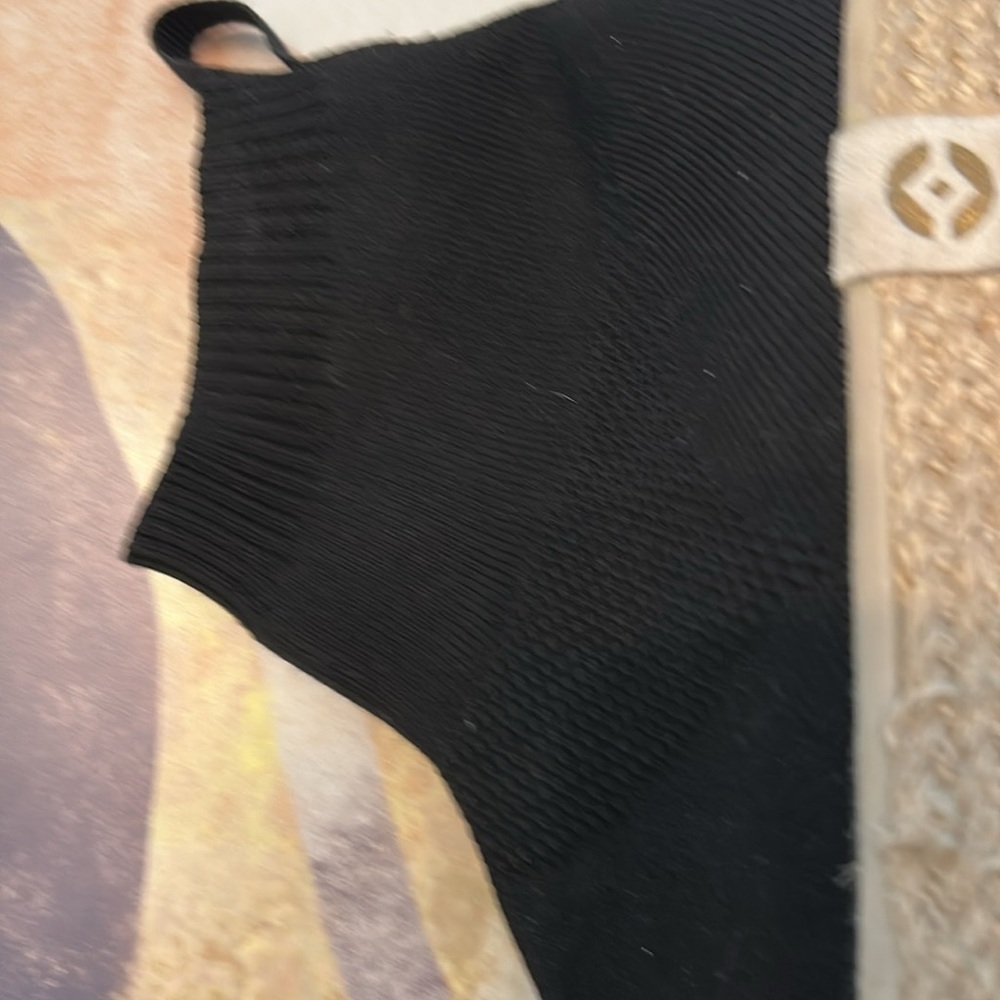 Nalho Knit Black Ankle Bootie - Picture 5 of 8